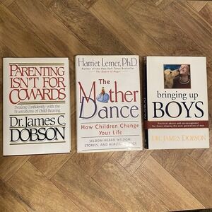 Lot Of 3 Parenting Books Parenthood Religious Study Devotionals James Dobson